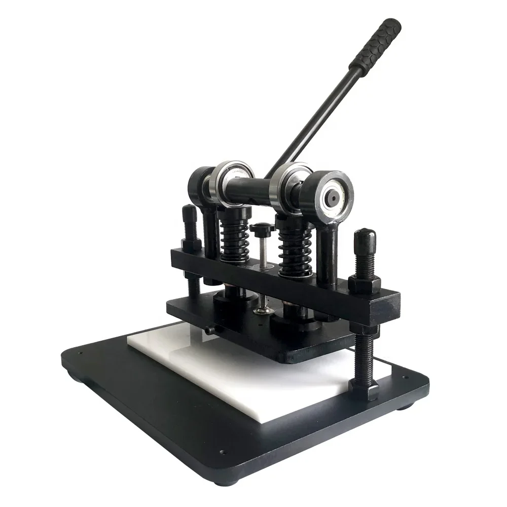 

Heavy Duty Manual Paper Leather Die Cutting Press Machine