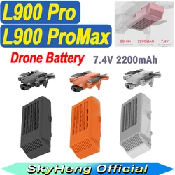 Commercio all'ingrosso LYZRC Drone L900 Pro Batteria Originale L900 PROMAX Dron Batteria 7.4V 2200mAh Per Drone L900 PRO MAX Batteria Accessorie