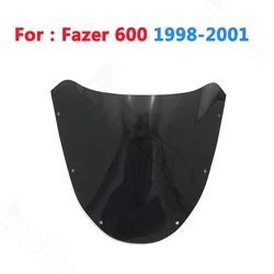 For Yamaha Fazer 600 1998 1999 2000 2001 Windshield Windscreens Wind Deflectors Balck
