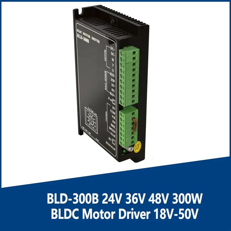 BLD-300B 24 فولت 36 فولت 48 فولت 300 واط BLDC موتور سائق 18 فولت-50 فولت لأقل من 300 واط مع محرك تيار مستمر بدون فرش القاعة