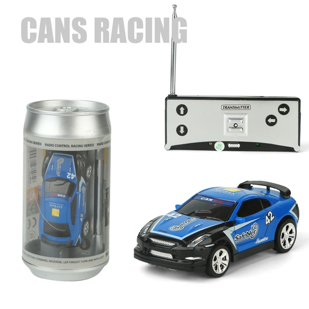 Mini Can Car Remote Radio Control Mini Racing RC Car 27MHz/40MHz