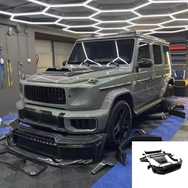 High Quality Dry Carbon Fiber Bumper Kit For G-Class W464 W465 G350 G400 G500 G550 G63 Exterior Upgrade Accessories
