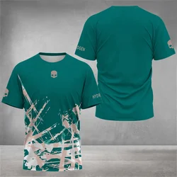 Summer Men's Quick Drying Tennis T-Shirt Breathable Badminton Running Clothing Oversized Loose O-Neck Short Sleeve T-Shirts