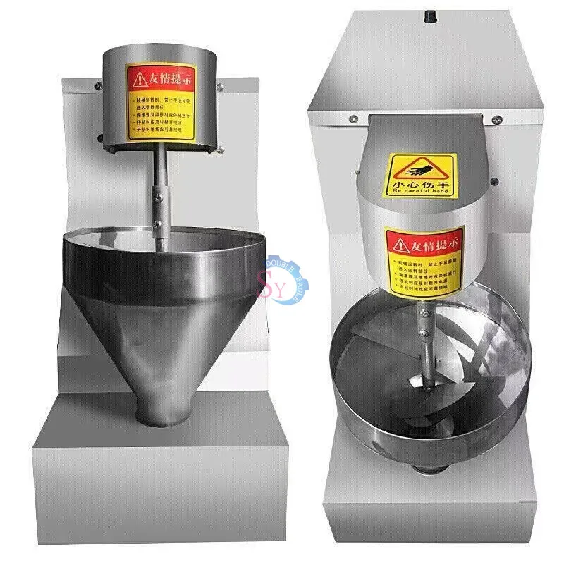 Factory Price Desktop Adjust Speed Meatball Maker Stainless Steel Automatic Fishball Making Machine With Non-Slip Casters