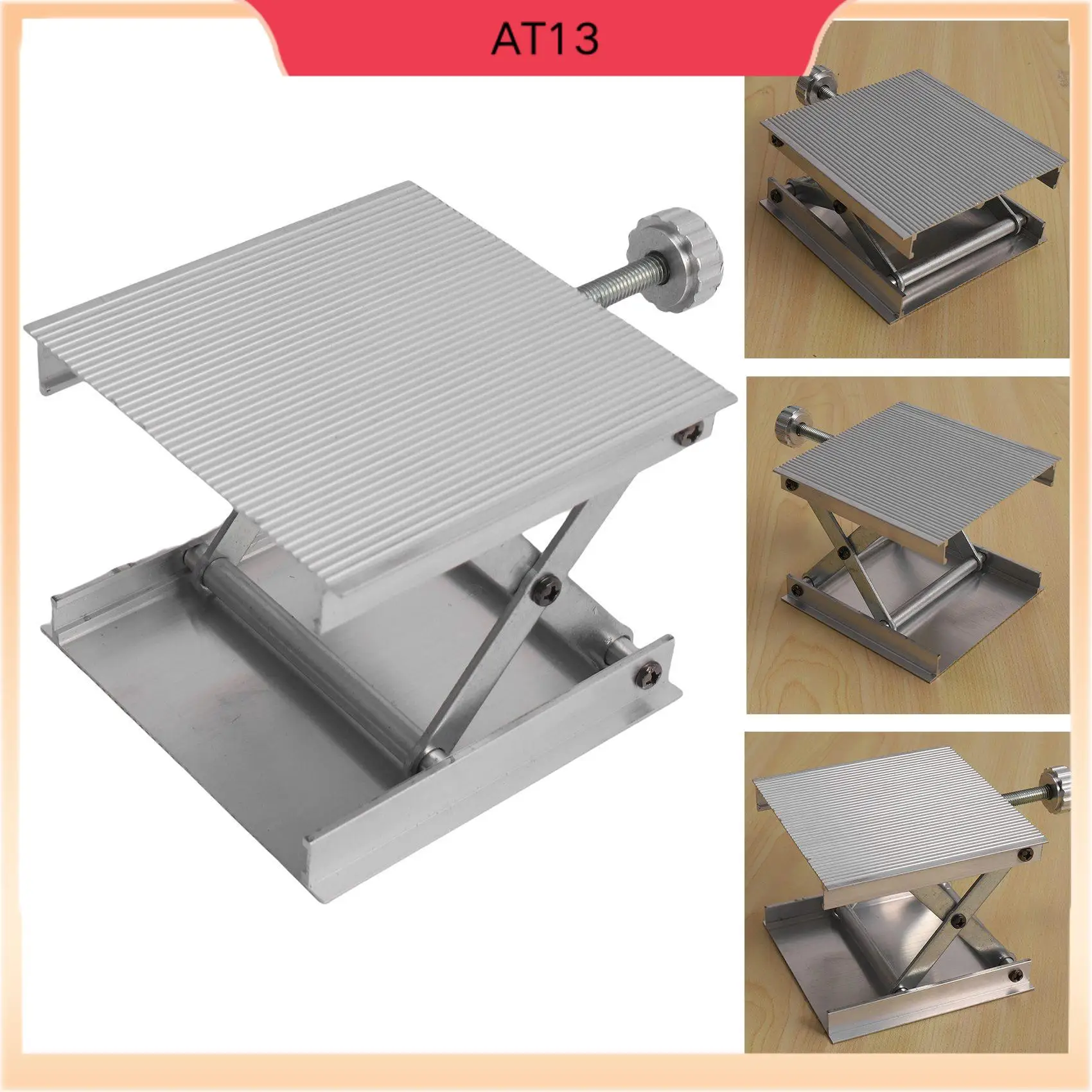 AT13 12/16 Wire Rack Horizontal Lifting Platform Adjustable Lifting Platform Supporting 360 Horizontal And Vertical Cross