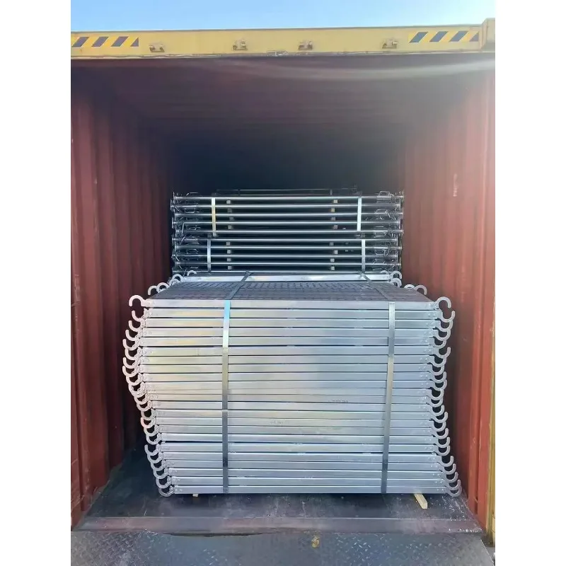 Specialized Production Telescopic Scaffold Safeway Ladder H Frame Scaffolding for Construction Steel