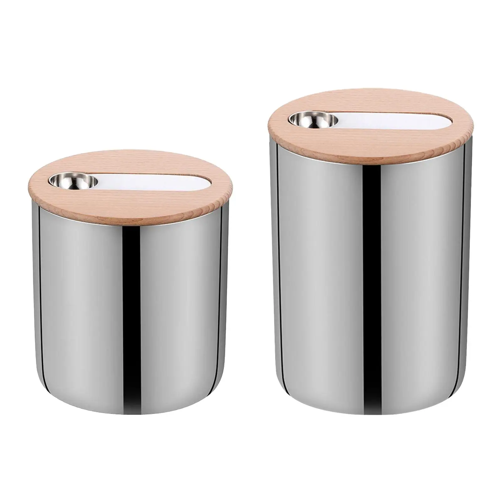 

Tea Tin Canister Sealed Spice Multipurpose Loose Tea Storage Stainless Steel Powder Tea Tin Coffee Canister Loose Tea Canister