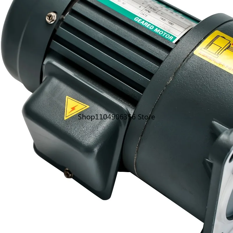 

for AC GEAR MOTOR Horizontal Type 400W 1/2hp 220V 60hz 3phase RATIO 1:10 AC Electric Motor for Mixer Machine