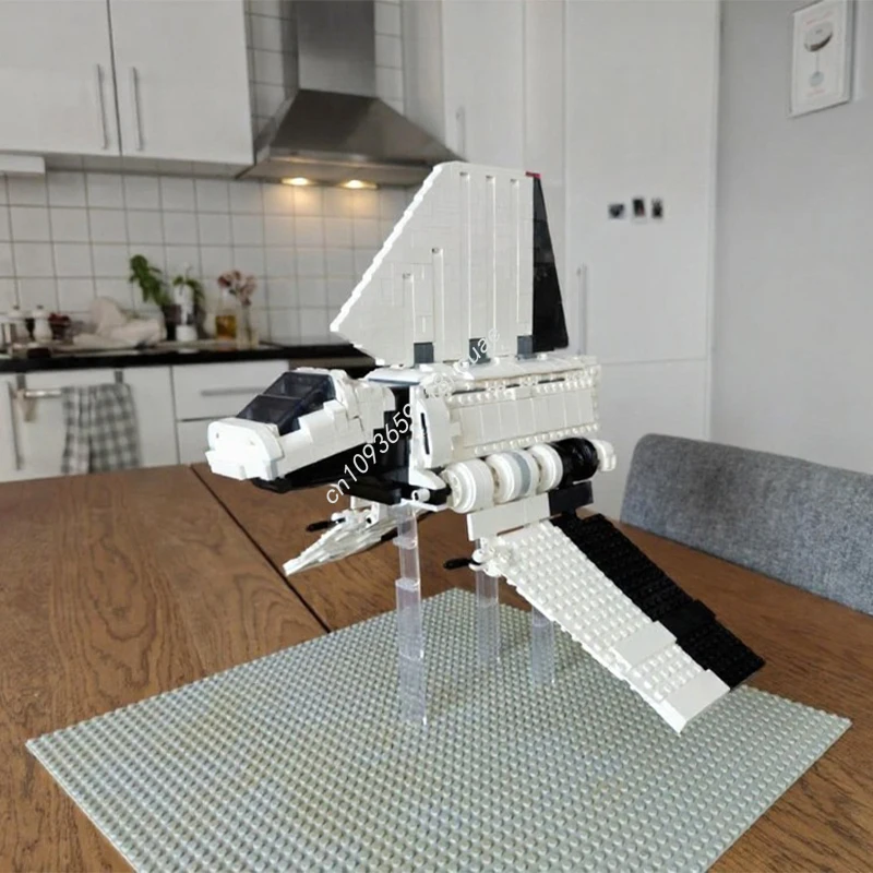 996 elementów MOC ISB Shuttle Star Battle Model Klocki Konstrukcyjne Architektura Modularne Zabawki Edukacyjne dla Dzieci DIY Prezenty Świąteczne