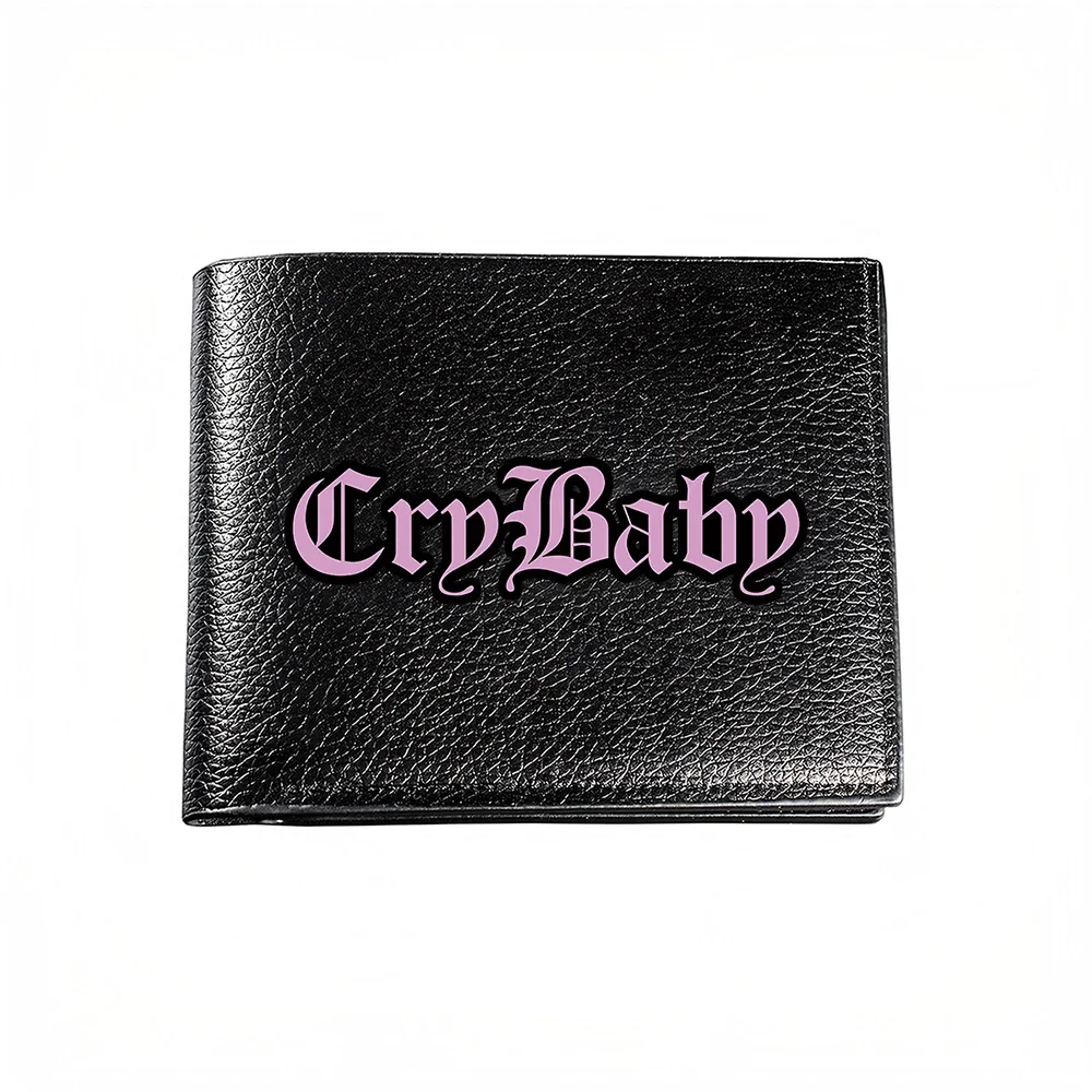 Cry Baby Gothic Style Men's Wallet With Fashionable Print Design For Casual And Business Use