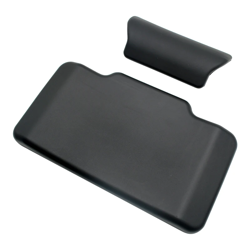 Motorcycle Passenger Backrest Back Pad Universal Self-adhesive Shockproof Moto Rear Top Case Box Luggage Cushion Pad Backrest