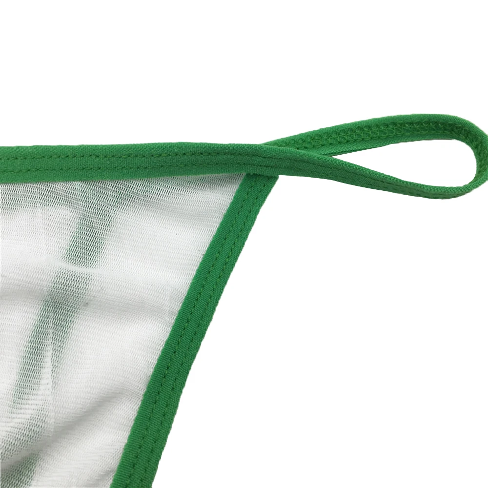 

Sexy Mens Low Waist Thongs Briefs Backless Sheer G-Strings Underwear Hombre Jockstraps Mesh See Through Pouch Panties