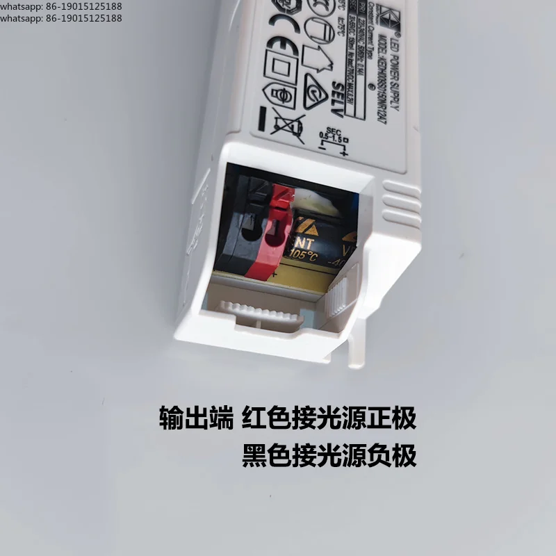 The latest tube spotlight no stroboscopic constant current transformer LED light driver power supply over 3C certified ballast