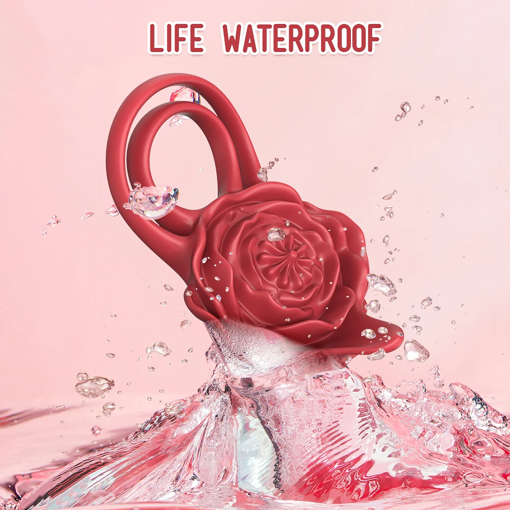 แหวนอวัยวะเพศชายไวเบรเตอร์สำหรับผู้ชายและผู้หญิงอวัยวะเพศชายสั่นห่วงไก่ของเล่นชะลอการหลั่งเซ็กซ์ทอยผู้ใหญ่สำหรับคู่รักชาย