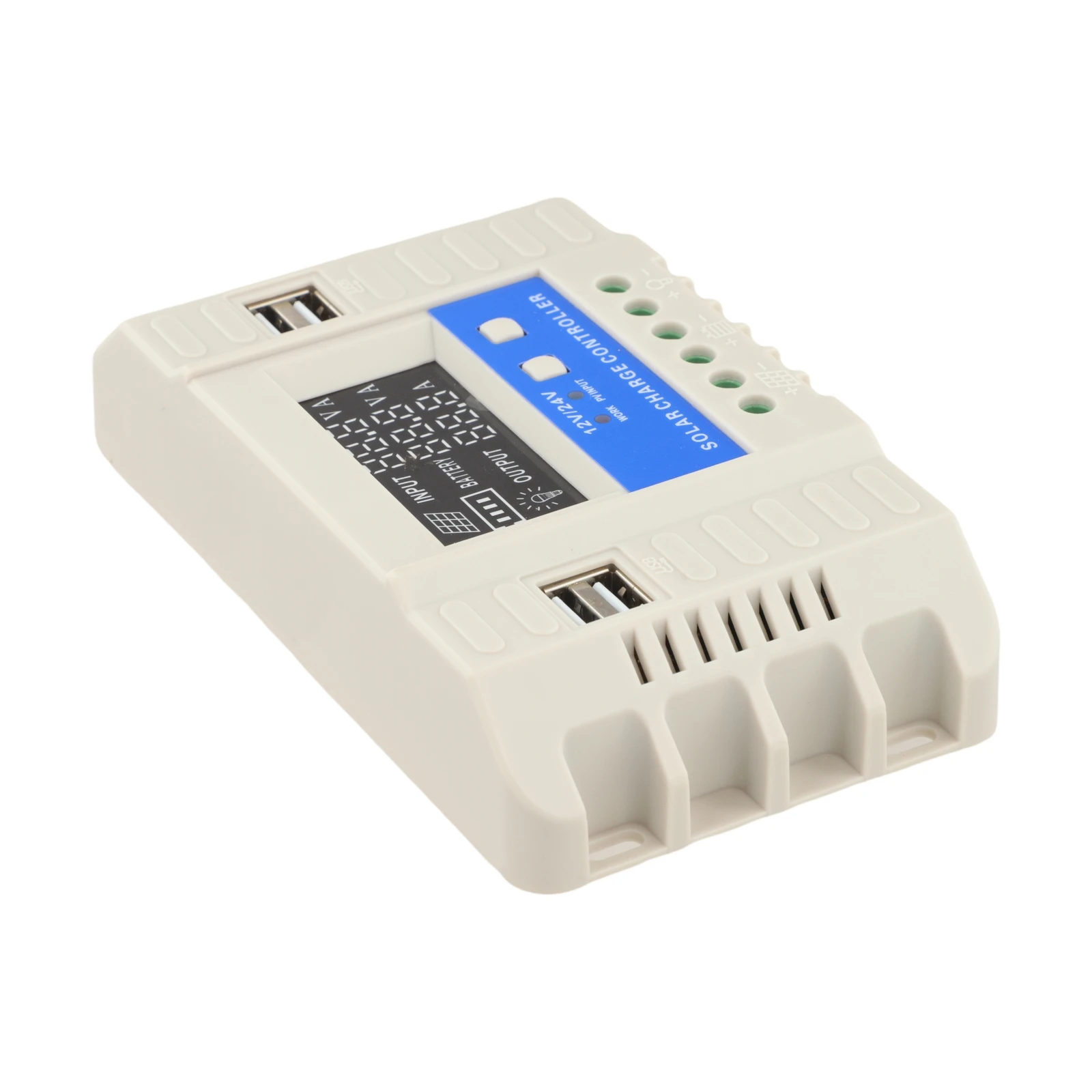 Portable Solar Charging Device Intelligent Charging Management Battery Charger 12V 24V Controller Power Consumption 10mA