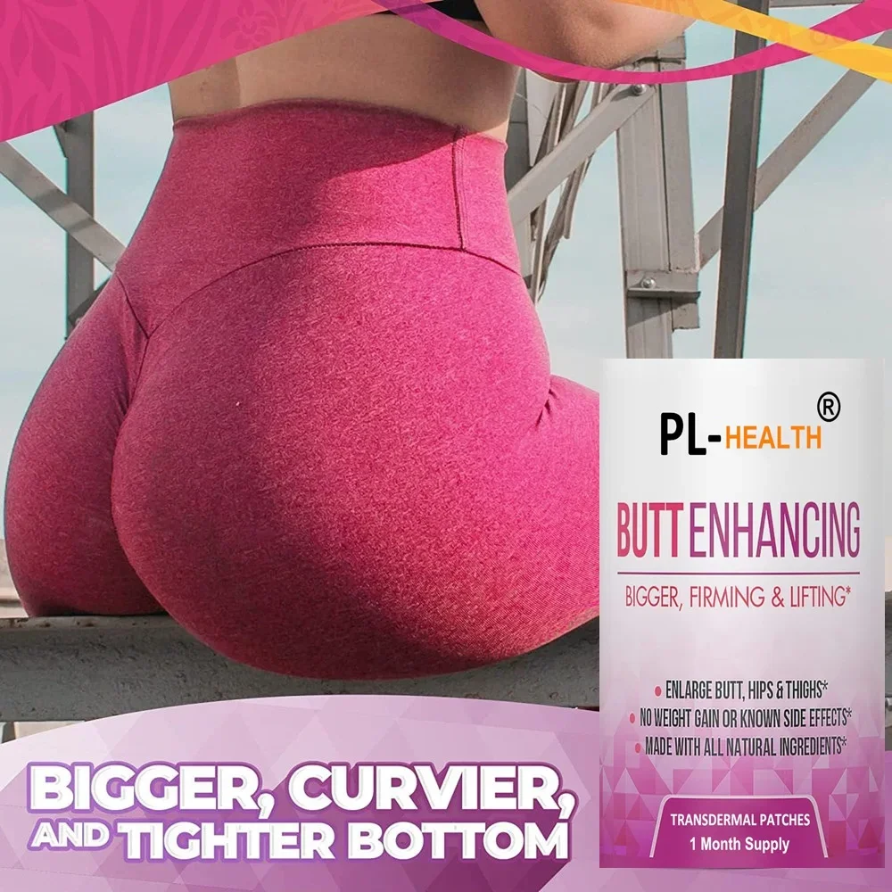 Curve Butt Enhancement Transdermal Patches Butt Enhancer Glute Growth-30 Patches 1 Month Supply