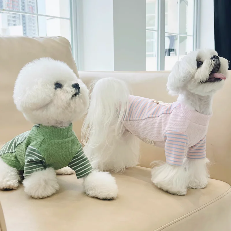 Camiseta suave fina de verano para perros pequeños y gatos - imagen 3