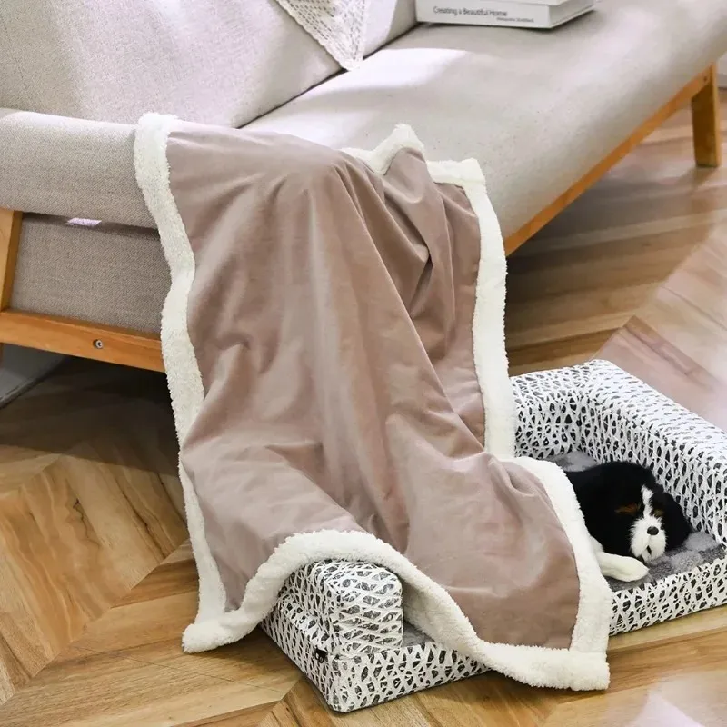 1pcs All Season Pet Sleeping Mat Breathable Washable Non-slip Cushion For Small Medium Large Dogs Cats Home Sofa Floor