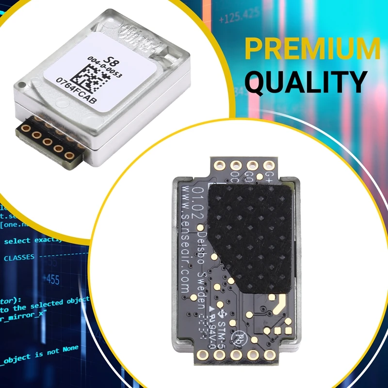 SQPP-Для Senseair S8 004-0-0053 S8-0053 Инфракрасный датчик углекислого газа CO2 S8 0053