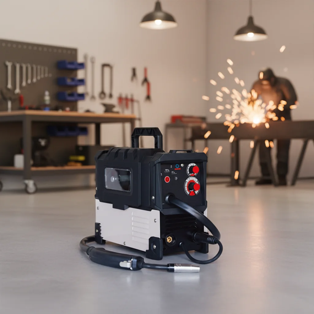 MIG-140SNY IGBT Inverter Welder 6.0kVA 220V Input/Output 0.8-1.0mm Wire Diameter 40%   Cycle New