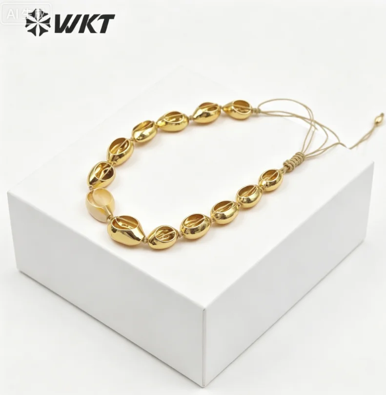wt-jn039-wkt-collar-de-conchas-de-cauri-naturales-al-por-mayor-collar-hecho-a-mano-para-mujer-con-cadena-ajustable-chapada-en-oro