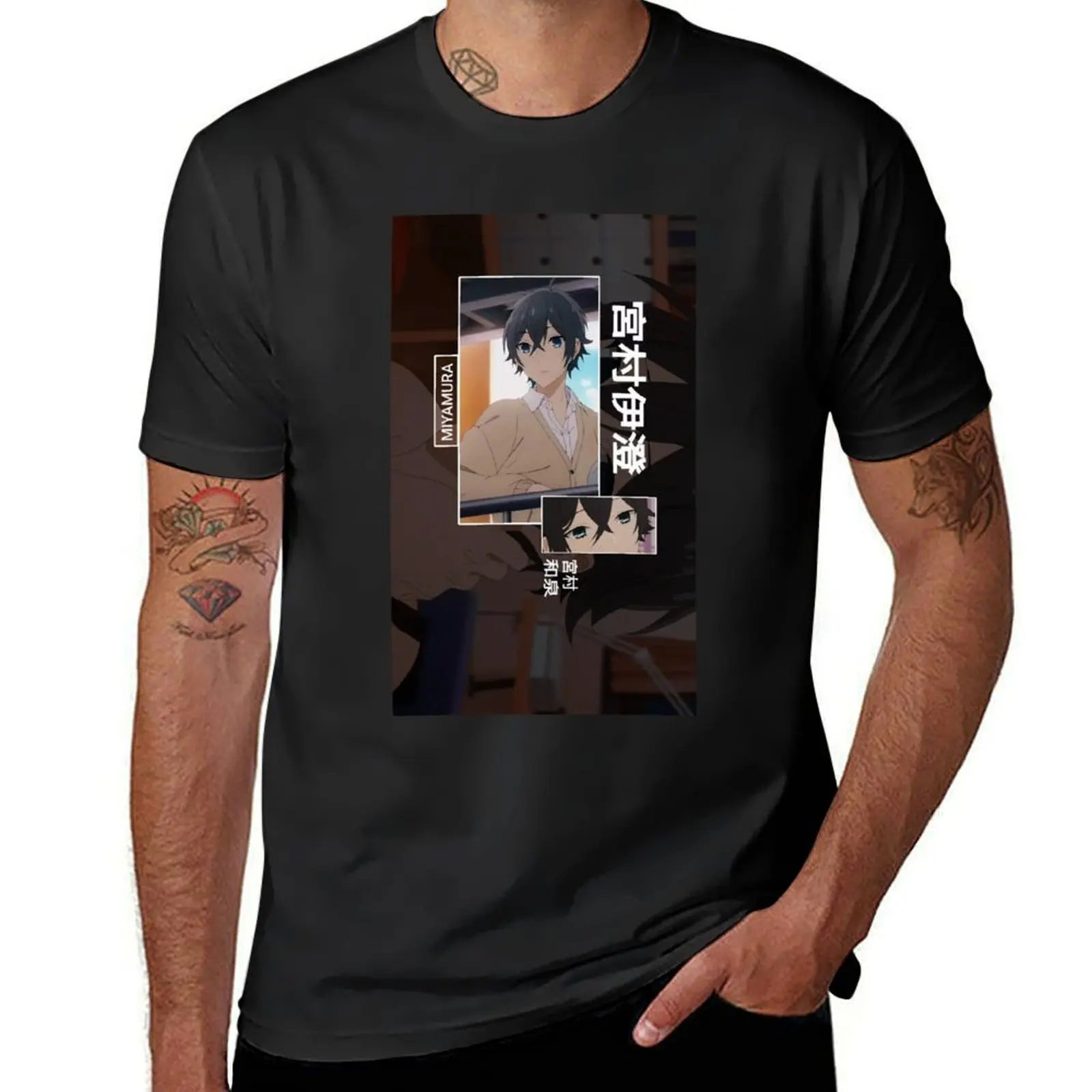 

Miyamura - Horimiya T-Shirt tees blue archive graphic t shirt vintage baggy shirts plain white t shirts men