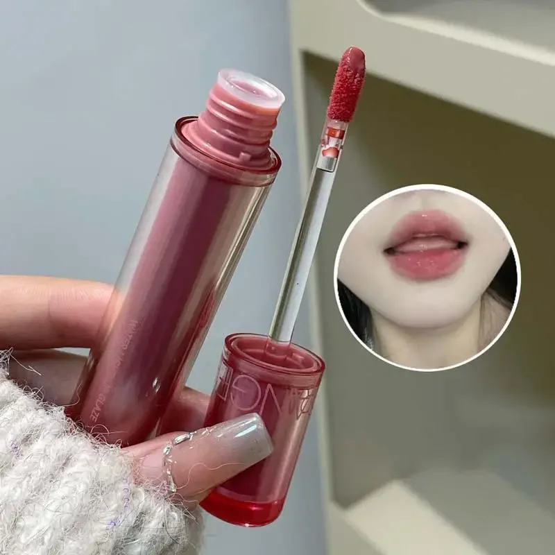 Mirror Crystal Lip Gloss Makeup Water Light Glass Lip Glaze Plumping Waterproof Jelly Lip Tint Lipstick Moisturizing Beauty Lips