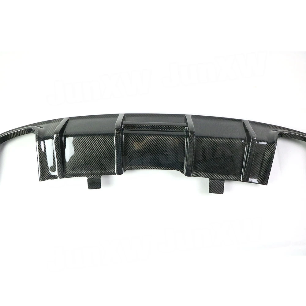 Carbon Fiber Rear Lip Spoiler Diffuser for Audi A5 Sline S5 Sedan 4 door Not A5 Standard 2017 2018 Car Styling FRP