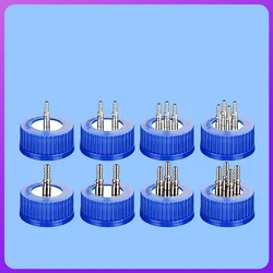 Tapa de botella de repuesto de acero inoxidable para laboratorio DXY, fermentador, reactivo, tapa de botella de líquido de desecho