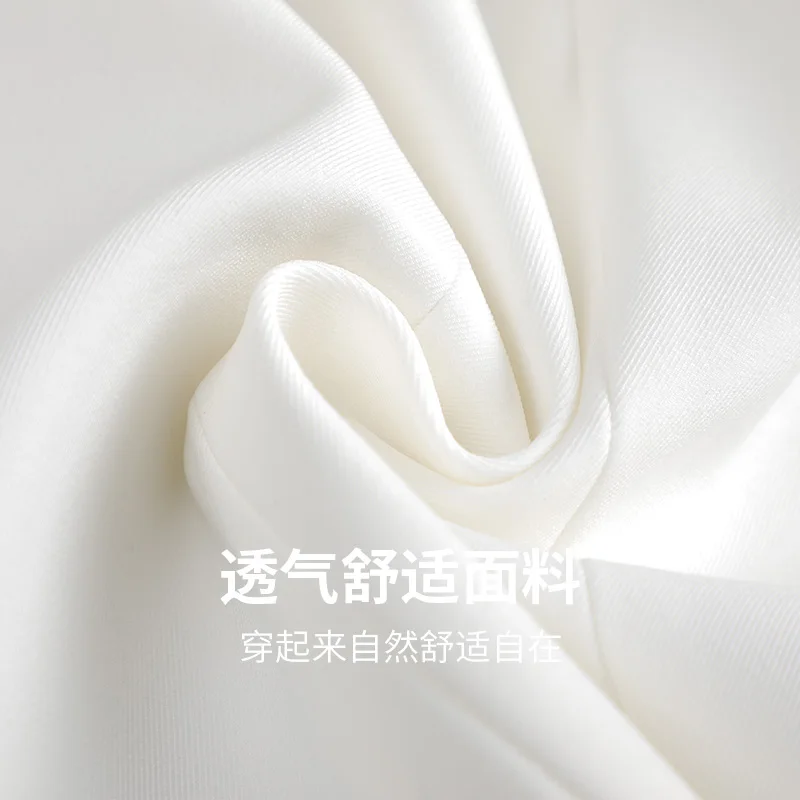 여성용 블랙 화이트 템퍼러먼트 싱글 단추 숏 블레이저 코트, 2025 용수철 가을 핑크, 긴팔 슬림 오피스 레이디 상의, 심플한