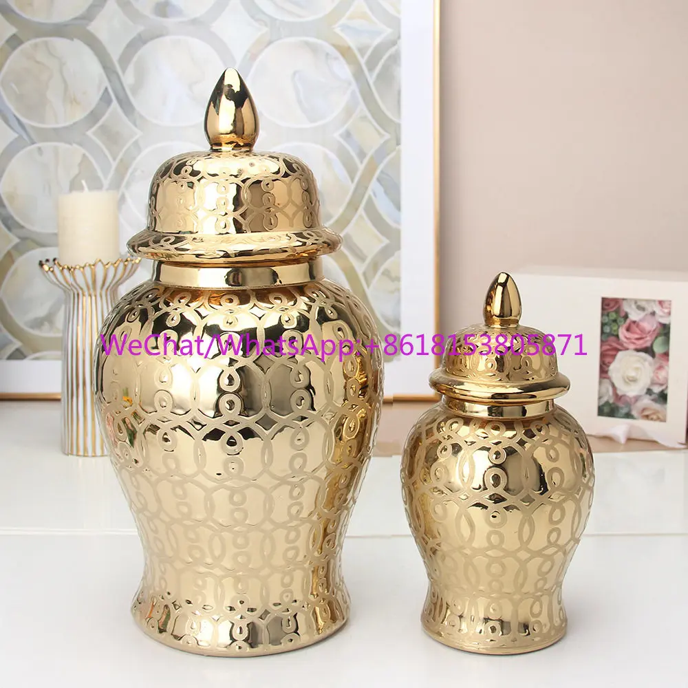 Living room decoration big general jar ceramic handicrafts small ornament gifts