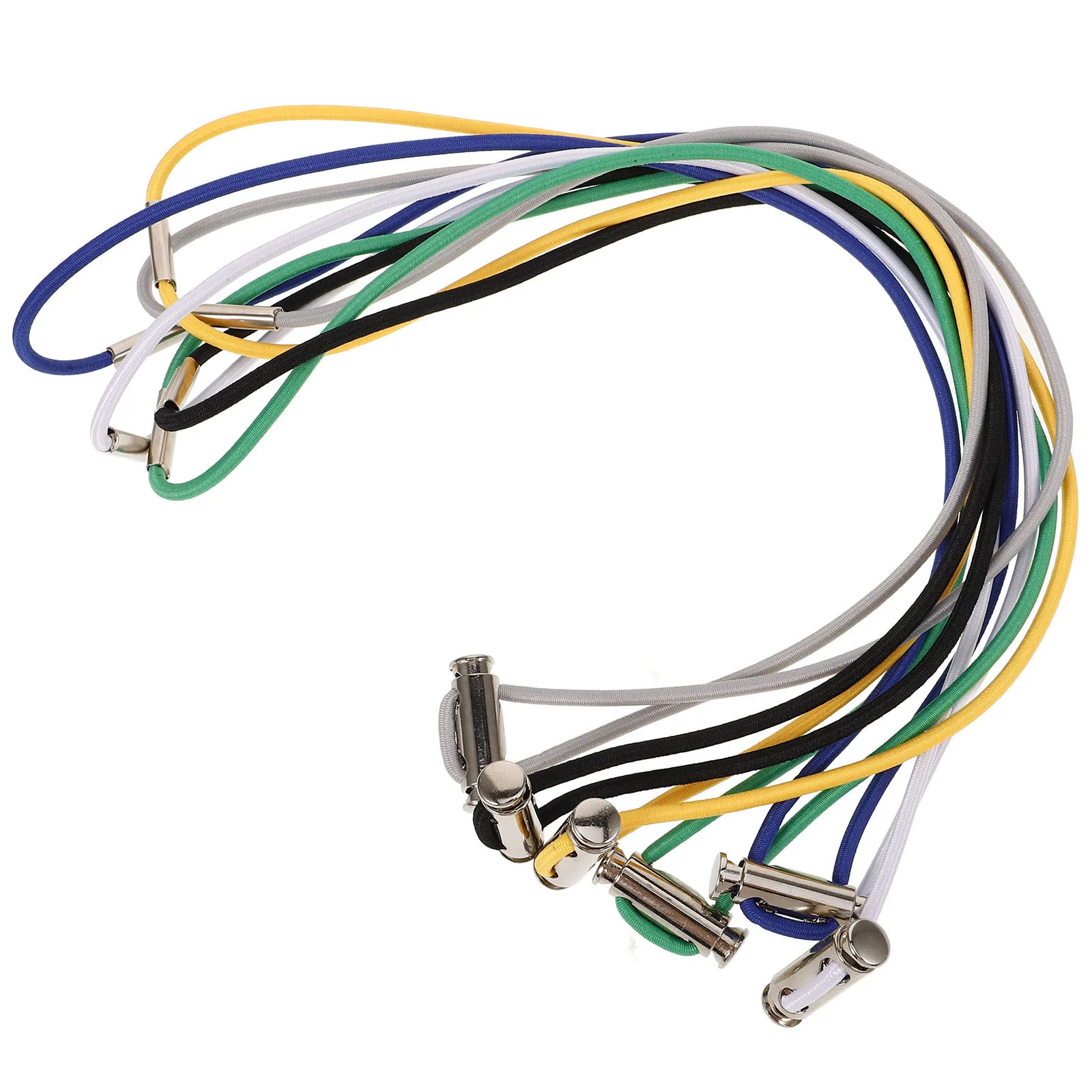 

6Pcs Elastic Trash Bag Fixing Bands Garbage Can Fasteners for Kitchen Office Hotel Elastic Band for Trash Can
