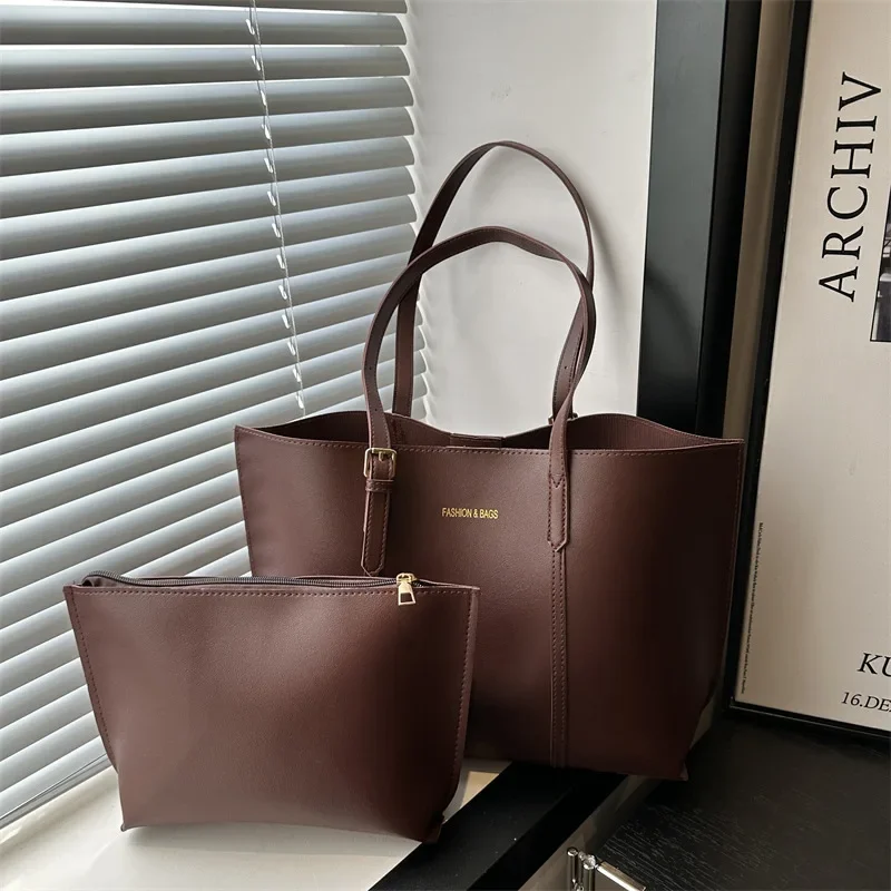 

Simple and large-capacity trend tote bag casual shoulder bag
