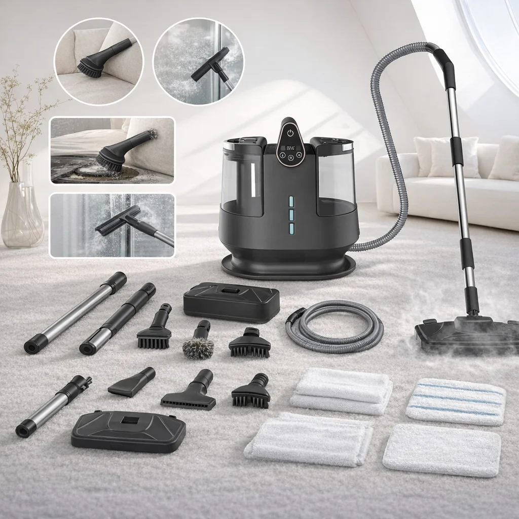 

Upholstery Quick Household Cleaning Spot Deep Cleaner Carpet Couch Car Seats Vacuum Cleaner With Instant Heating Steam Wash