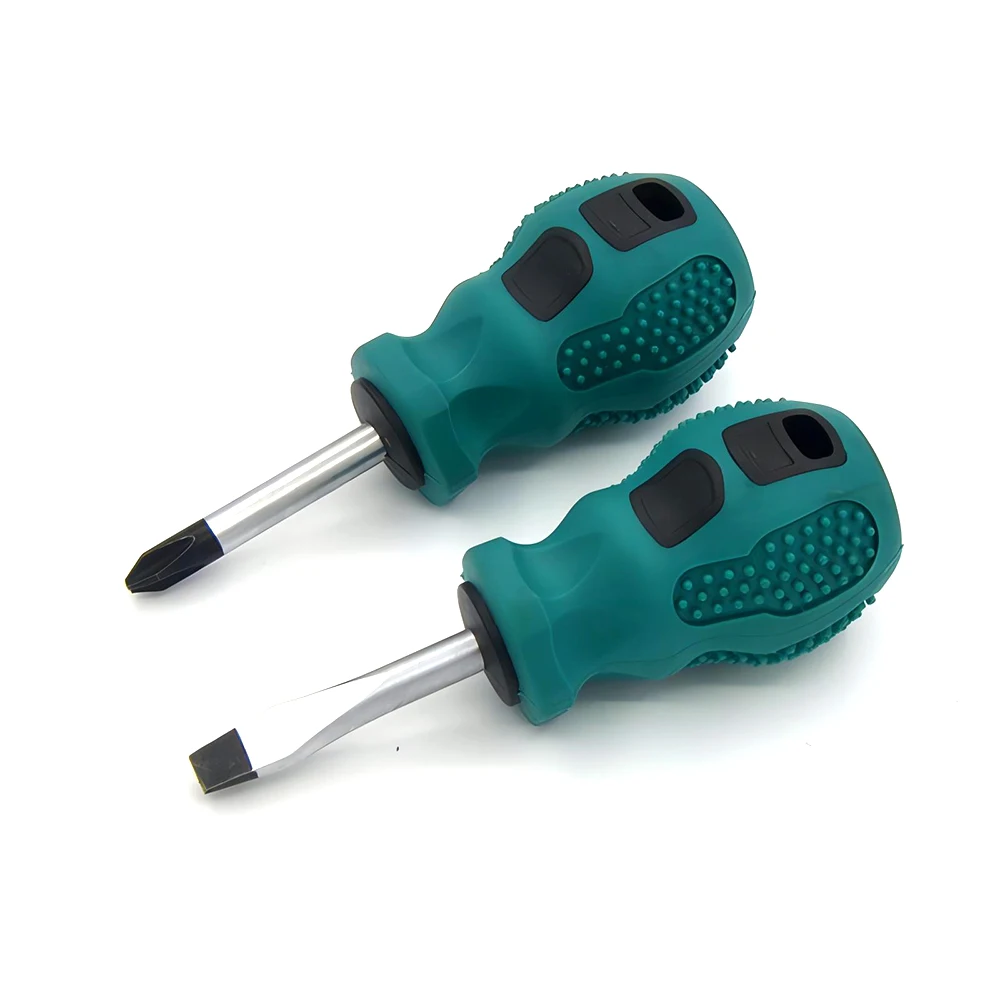 6*38 short Cross-shaped Multifunctional Screwdriver with Magnetic Matching Screw Mini Screwdriver Chromium-vanadium Steel Cr_V