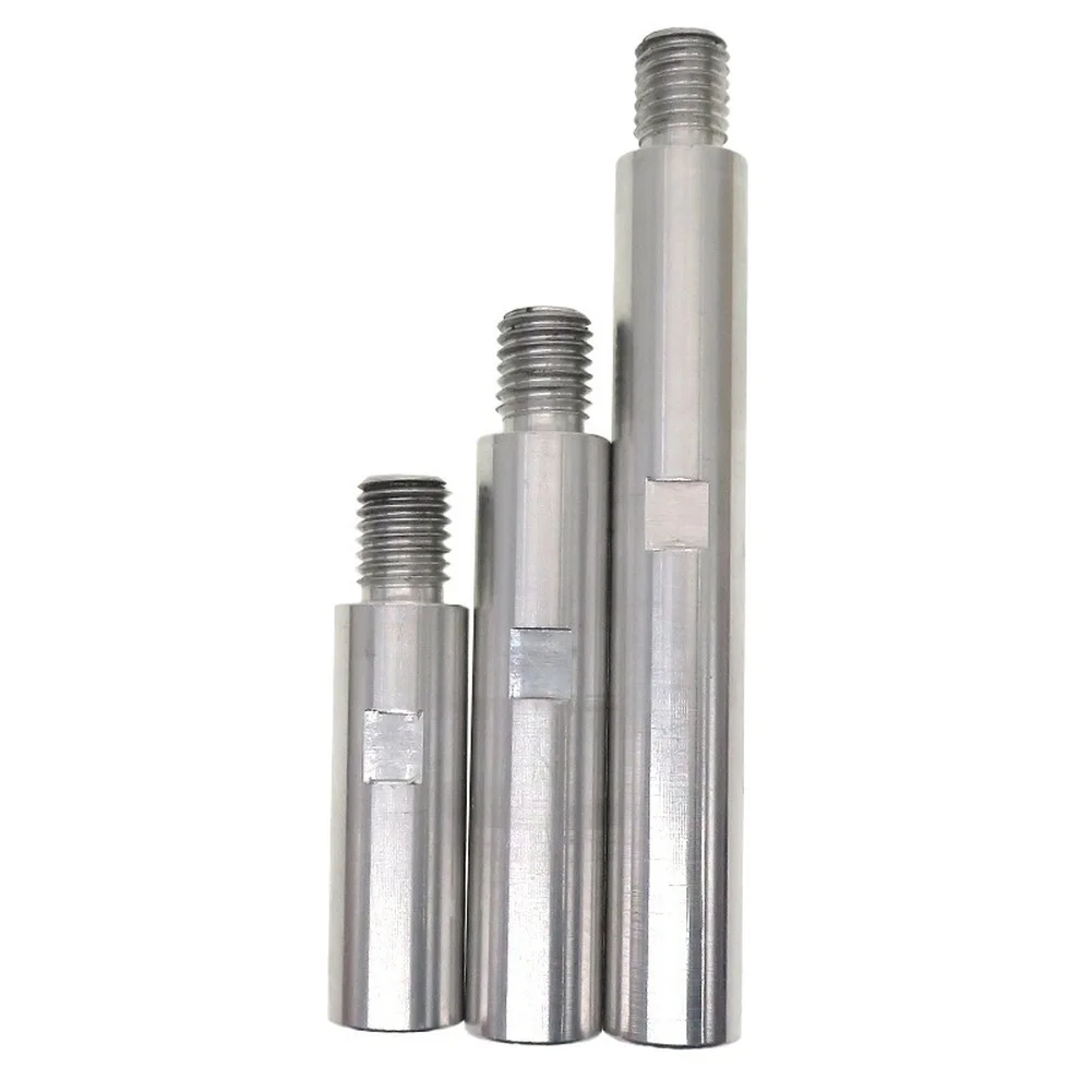 3 Piece For M14 Threaded Extension Rod Set Aluminum Alloy For Angle Grinder Polisher Flexible Reach Tool Accessories