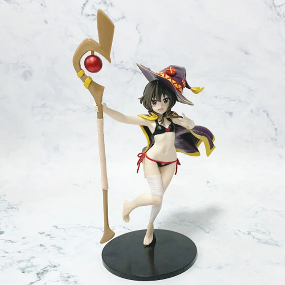 Nueva figura de anime KonoSuba: ¡La bendición de Dios en este maravilloso mundo! Megumin, la Gran Maga, Hermosa Figura Coleccionable de Regalo