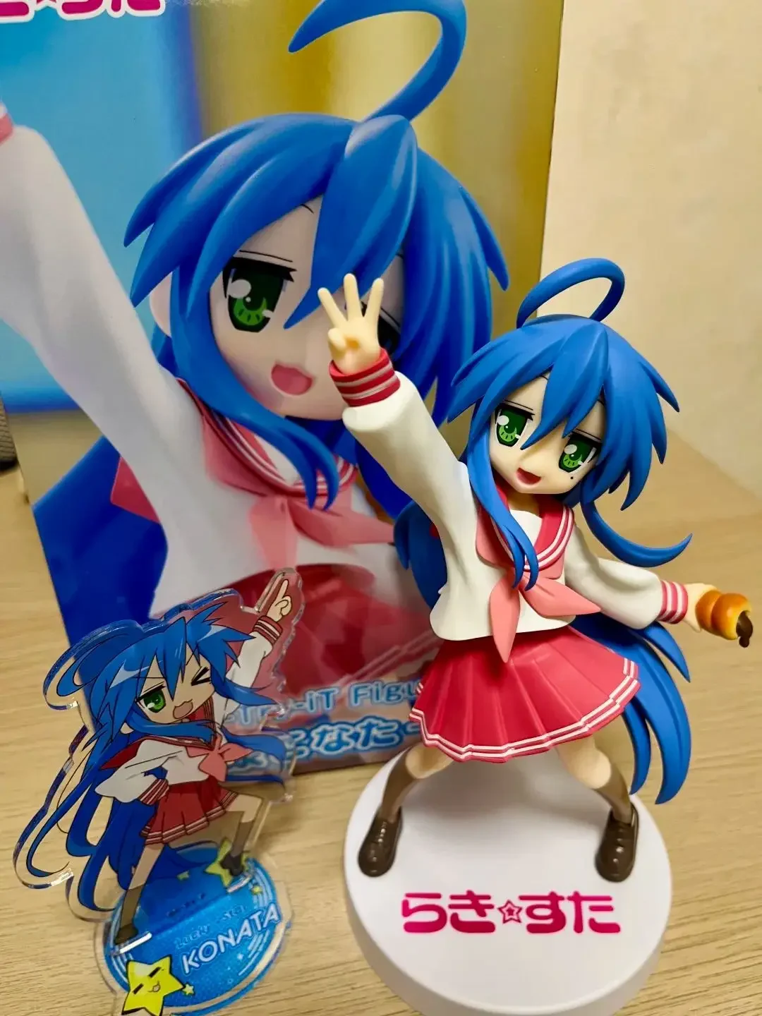 Heißer Verkauf: Trio-Try-iT Lucky Star Kagami Hiiragi Figur, Hiiragi Tsukasa, 15CM PVC, Niedliche Loli Anime Actionfigur, Sammlerstück, Spielzeug, Geschenk – Detail 15