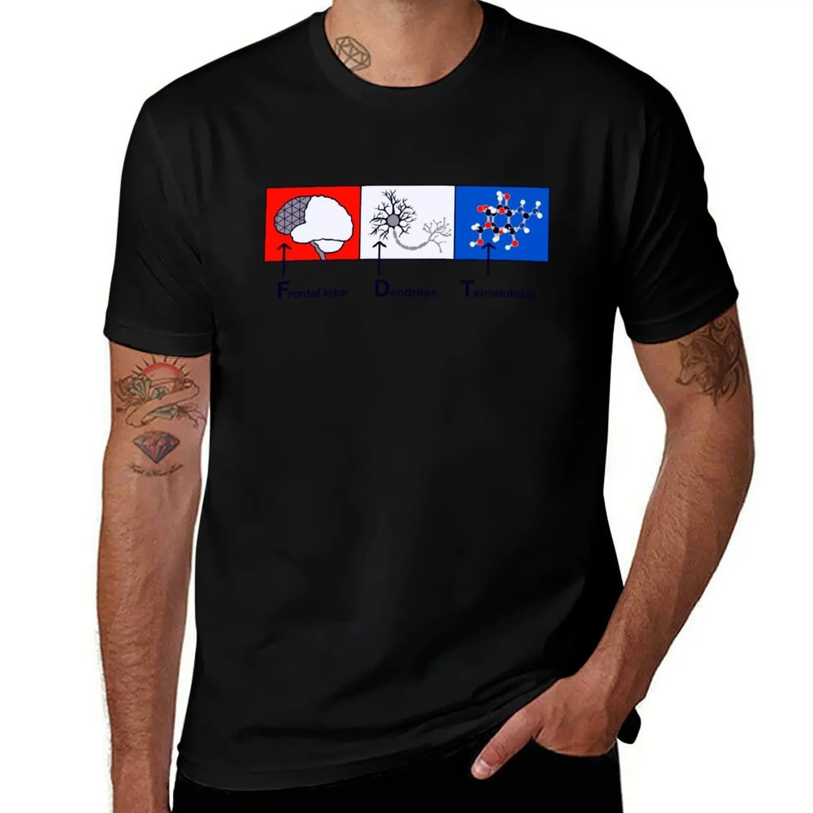 

FDT in Neuroscience Terminology T-Shirt Durable Work Wear T-Shirt