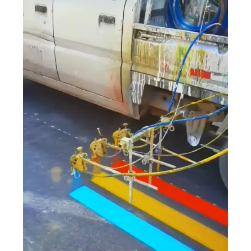 

Roadway Line Marking Unit Anti Slip Paint Sprayer Machine for Parking Ramps Wet Surfaces Safety Enhancement Customized Price
