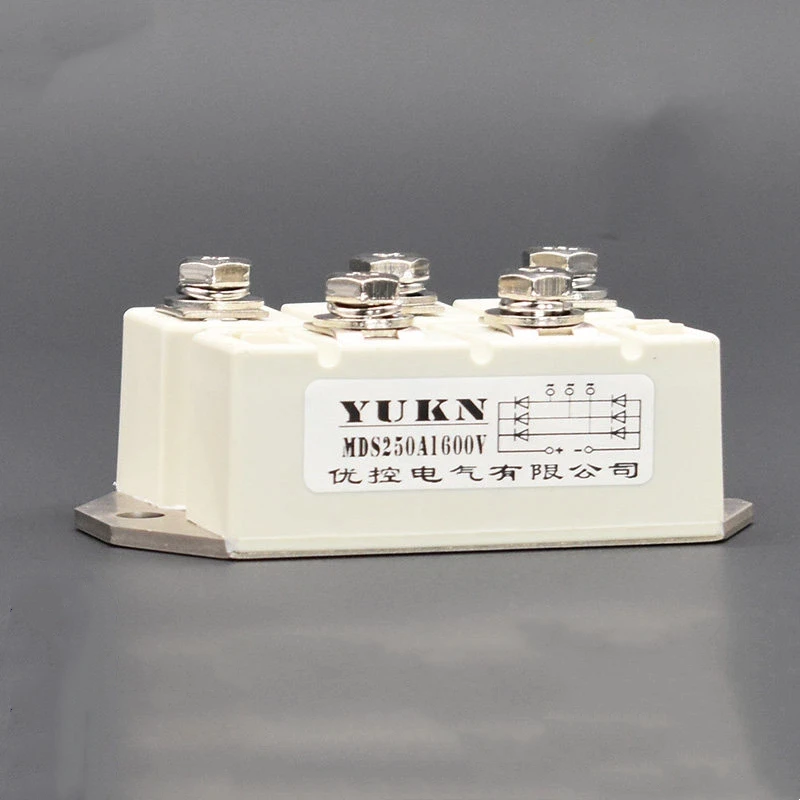 MDS250A1600V Induction Cooker Heating Furnace Three-phase Rectifier Bridge Module MDS250A Commercial Stove Rectifier