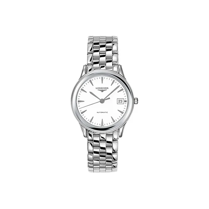 LONGINES Military Flag Collection Automatic Mechanical Movement Men's Watches Watch 35.6mm White Dial L4.774.4.12.6