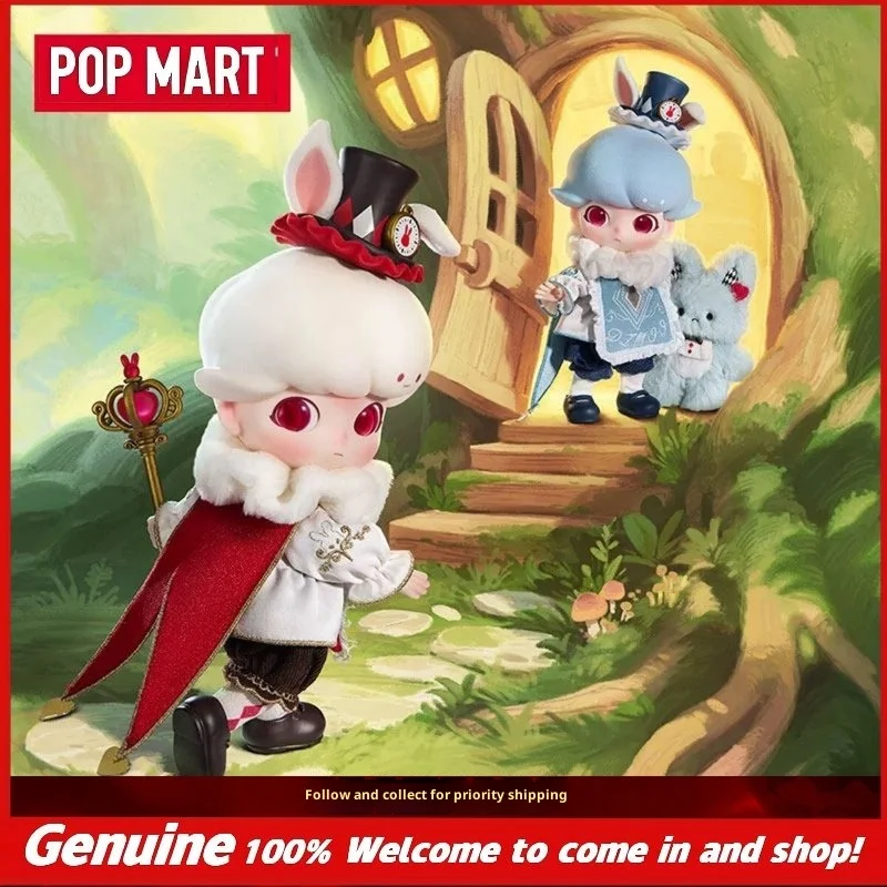 

Оригинальная фигурка POP MART Dimoo Fairy Tale Wonderland 1/8, аксессуары для BJD-кукол, идеальный подарок в виде сюрприз-бокса для девочек