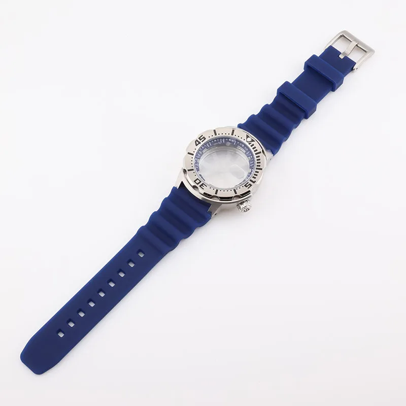 

Stainless Steel 42mm Hardlex Crystal Orange Monsters Mans Diver Watch Case for Seiko Mod NH35 NH36 Movements Replacement Parts