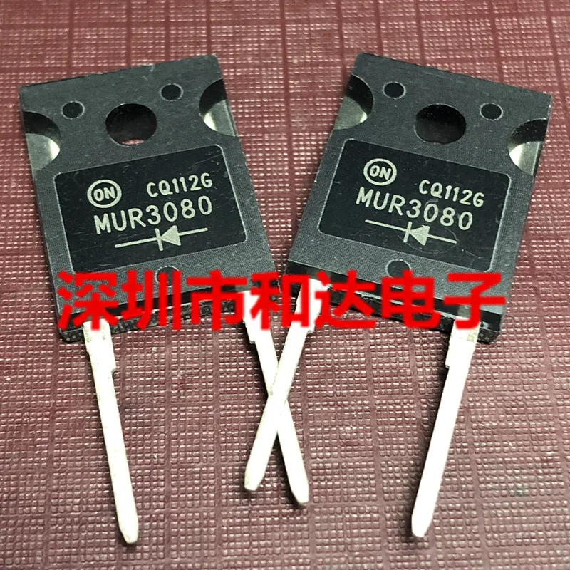 10PCS/Lot MUR3080  MOS TO-247-2 800V 30A New And Imported Quick Delivery 100%Test