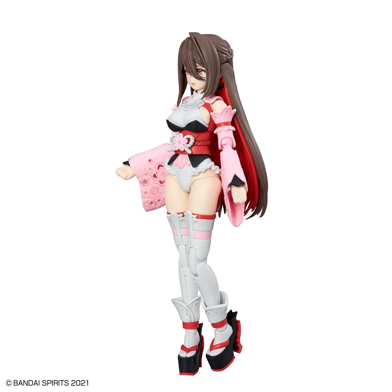 Официально лицензированная фигурка BANDAI 30 MINUTES SISTERS SIS-Y00 Shuremi, аниме, экшн-модель, 30 мс, фигурка, оригинальная игрушка