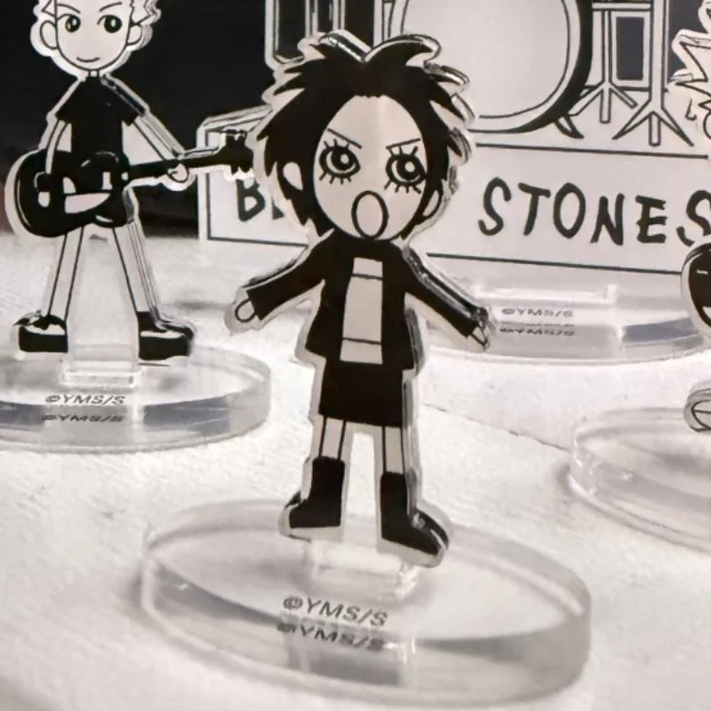 Anime NANA Osaki Nana Black Stones Nobu Shin Yasu Cosplay Stand Model Plate Acrylic Desktop Figure 4Pcs/Set Accessories Props - view 4