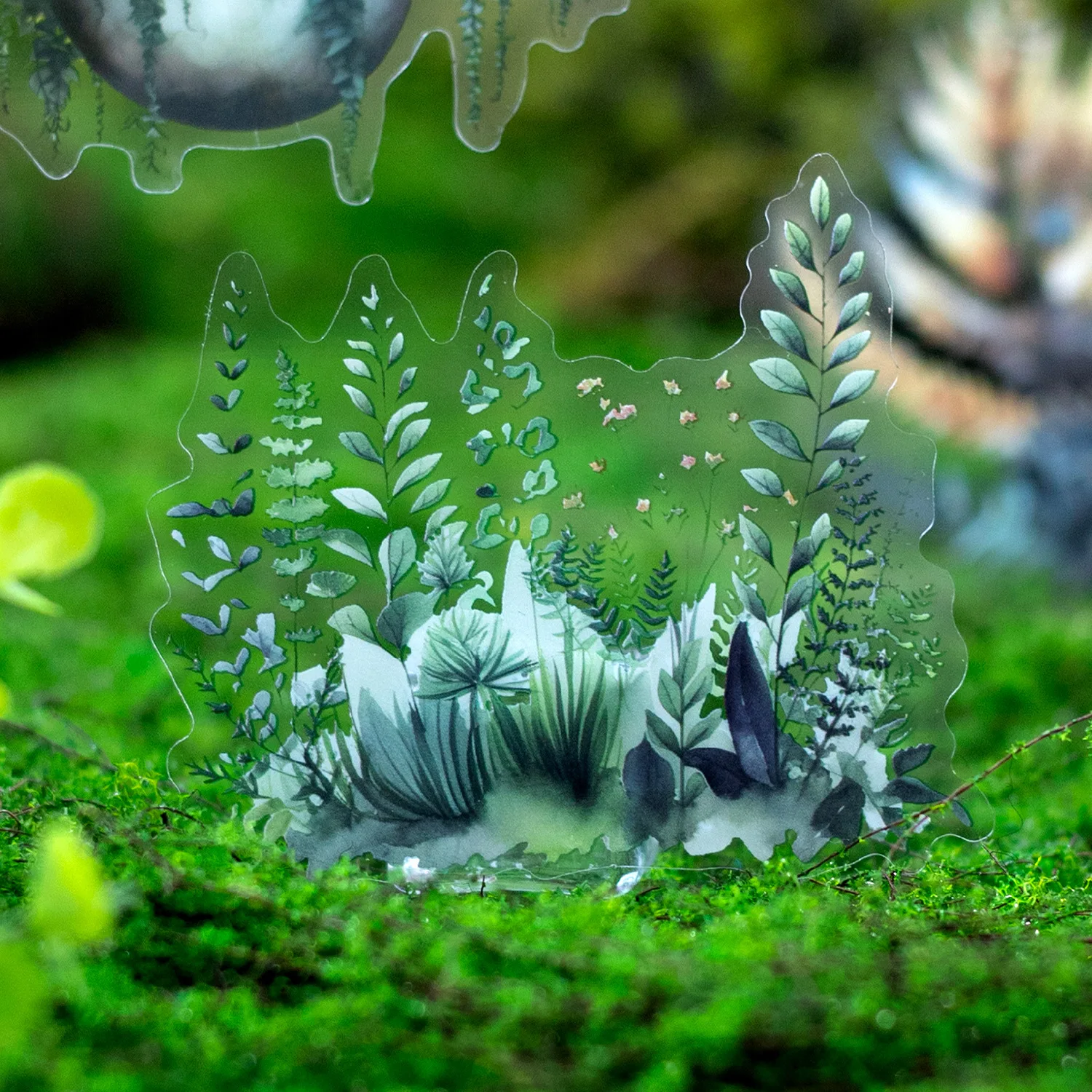 

20pcs/1lot Kawaii Stationery Stickers The Green Fern Spring Collection Diary Decorative Stickers Scrapbooking Craft Stickers