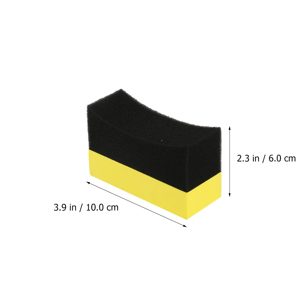 

2Pcs Car Wash Sponge Absorbent Cleaning Foam PE Material Water Saving Tire Detailing Tool Efficient Technology