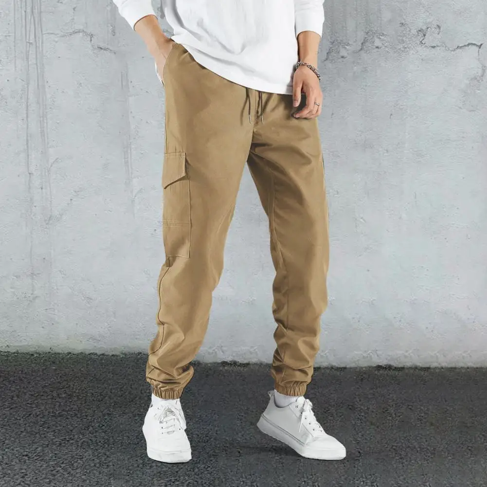 

Hip Hop Men's Cargo Pants Plus Size Sports Drawstring Casual Harem Sweatpants Fashion Men's Streetwear Jogging Trousers